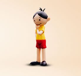 Kid Cartoon Character Toy
